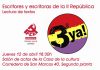 Homenaje a escritores de la II República en Linares