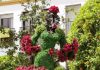 Las calles de Andújar se visten de Romería con adornos florales