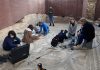 El Instituto Universitario de Investigación en Aqueología Ibera de la UJA analiza el mosaico de los Amores de Cástulo para conocer el origen de sus materiales