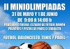 Unos 450 escolares están citados a participar en las II Miniolimpiadas de La Carolina