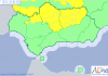 Aviso amarillo en la provincia de Jaén para esta tarde