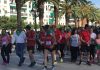 Unas 200 personas participan en la Marcha por la Salud