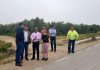 Iniciadas las obras en la carretera de acceso a Jabalquinto con una inversión superior a los 200.000 euros