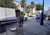 Jabalquinto ha contado con un dispositivo especial de limpieza a través de la Diputación
