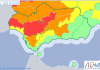 Alerta roja para algunas zonas de Andalucía