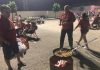 Gran animación en el concurso nocturno de «Migas Santeras» de Baños de la Encina