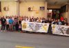 Concentración contras las agresiones a policías en Linares
