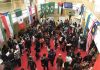 Estudiantes extranjeros muestran sus países de origen en la XI Feria Internacional/Global Village de la Universidad de Jaén