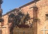 Así salía de la Iglesia de la Encarnación la imagen de «La Mulica»
