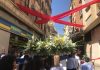 La zona de la parroquia de El Salvador acoge el recorrido del Corpus en Bailén