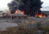 Incendio en la planta de Resurja de Ibros