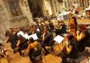 La bailenense Joven Orquesta de Cuerda Allegro actuando en Florencia