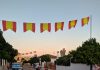 Los vecinos de Zocueca adornan sus calles