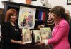 La alcaldesa recibe, en la alcaldía, a la pregonera de la Feria y fiestas de 2019