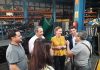 La candidata de Cs mantiene una jornada de trabajo en Bailén