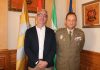 Visita institucional de nuevo General de la Brigada Guzmán el Bueno