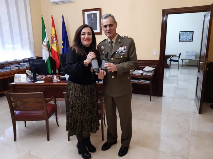 Sub delegada visita del general