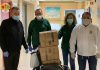 Oración en el Huerto de Linares ha hecho entrega de 100 monos para los sanitarios del San Agustín