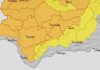 Casi toda Andalucía en alerta naranja