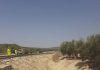Fomento acondiciona los sistemas de drenaje afectados por lluvias de la A-6175 en Lopera