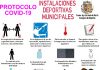 El lunes día 21 se podrán utilizar las instalaciones deportivas municipales de Bailén