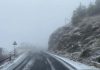Un miércoles con temperaturas bajas y nieve en las sierras de Jaén
