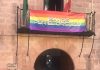 Concentración en Baños de la Encina en el Día internacional del Orgullo LGTBI