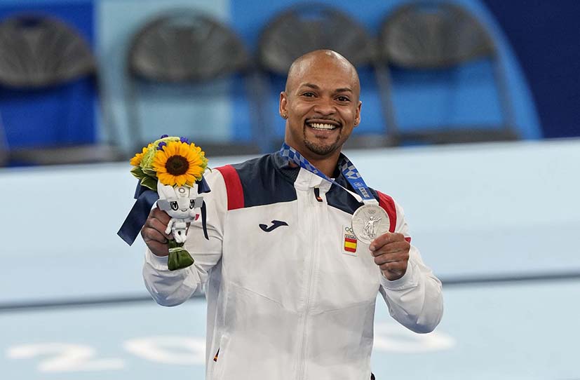 El gimnasta Ray Zapata suma otra plata para España en Tokio