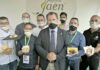 Ocho chefs de restaurantes Degusta Jaén participan en los showcooking celebrados en la zona gastronómica de Expoliva