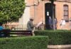 Buen nivel de artistas para la jornada de pintura al aire libre de Baños de la Encina