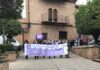 Manifestación y lectura de comunicados para celebrar el 25N en Baños de la Encina