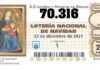 Sale el segundo de los quintos premios 70.316