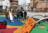 Concluye la sustitución del pavimento de la zona infantil del Paseo de Las Palmeras