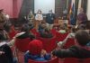 Visitas de escolares al Ayuntamiento de Rus con motivo del Día de La Constitución