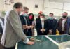 Juan Espadas, secretario general del PSOE en Andalucía, visita a Innovarcilla