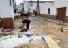 Obras de mejora de pavimento y saneamiento a través del PFEA