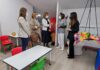 Visita al centro de atención infantil temprana de Linares