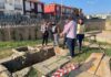 Visita a las obras que se están realizando en la Huerta de San Lázaro
