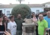 Baños de la Encina inaugura un monumento a la labor social realizada durante el covid