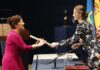 Carmen Linares recoge el premio Princesa de Asturias
