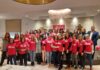 Más de 80 personas usuarias del servicio de ayuda a domicilio participan en un encuentro comarcal en Rus