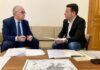 Jesús Estrella visita Ayuntamiento Linares