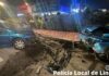 Aparatoso accidente de dos turismos en Linares
