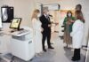 Visita a la Unidad del nuevo equipamiento de Radiodiagnóstico del Hospital de Linares