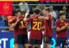 La selección sub 21 logra una goleada a domicilio: 0-4