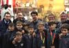 Recepción del equipo alevín del Athletic en la peña bailenense