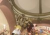 La Vera Cruz espera que abra el cielo para procesionar al Calvario el Viernes Santo