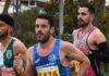 Diego Merlo, segundo clasificado en los 10 kilómetros de Valdepeñas