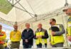 Más de 130 efectivos participan en un simulacro de incendio forestal en la Sierra de Andújar