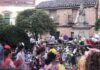 Ofrenda floral a la Virgen de la Encina y apertura del recinto ferial